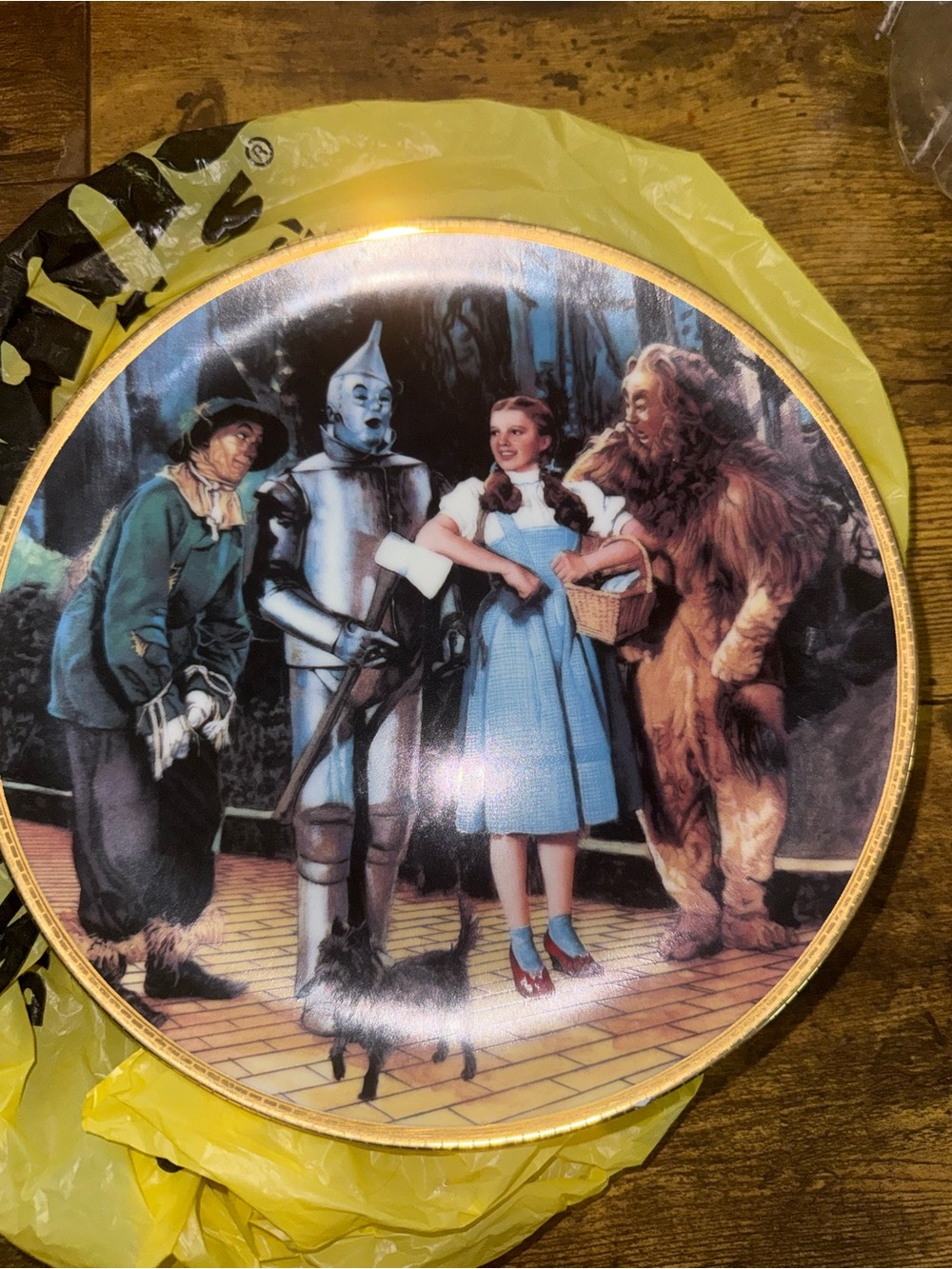 Wizard of Oz Themed Decorative Serving Tray - Blue